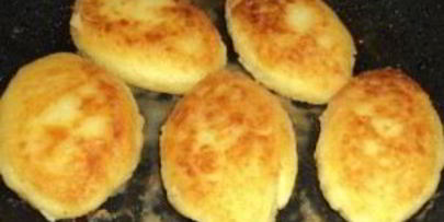 картофельные котлеты с сыром