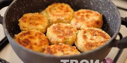 котлетки из картофеля и тунца