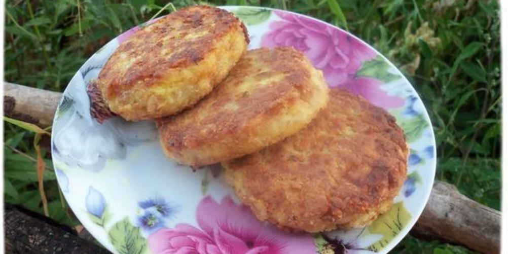 Рецепт котлетки из овсянки с кабачком