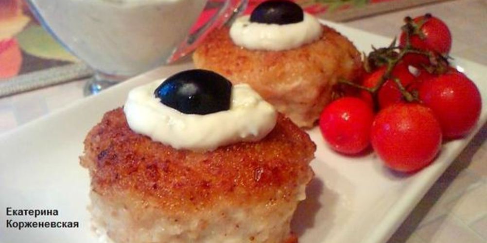 Рецепт котлеты фантазия с соусом