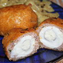 Рецепт Котлеты, фаршированные яйцом