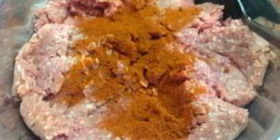 котлеты из бараньего фарша