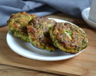 Котлеты из брокколи и цветной капусты