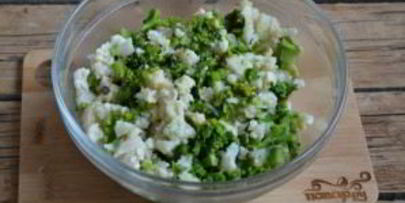 котлеты из брокколи и цветной капусты