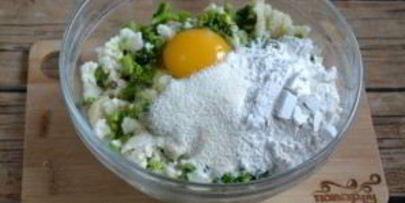 котлеты из брокколи и цветной капусты