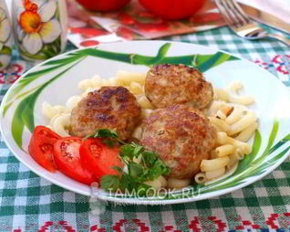 Котлеты из фарша индейки