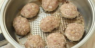 котлеты из фарша индейки