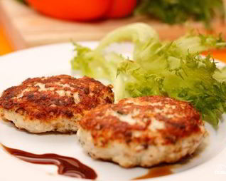 Котлеты из филе индейки