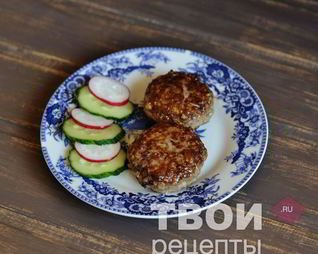 Котлеты из говядины