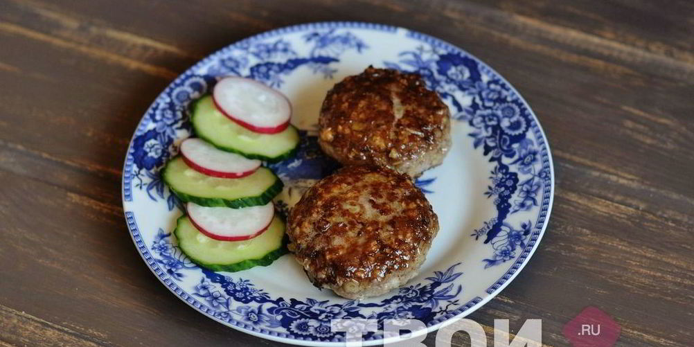Рецепт котлеты из говядины