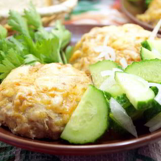 Котлеты из кабачков Анри