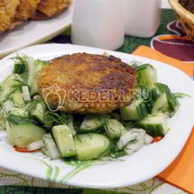 Рецепт Котлеты из капусты с грибами