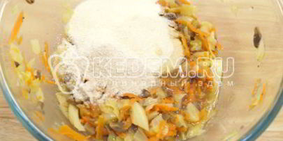 котлеты из капусты с грибами