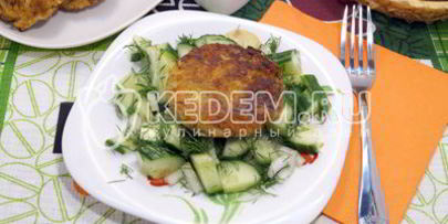 котлеты из капусты с грибами