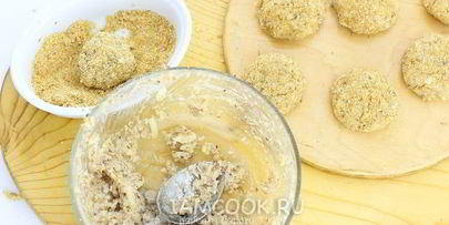 котлеты из консервы сайры с рисом