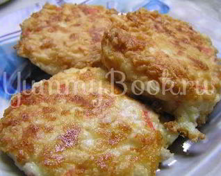 Котлеты из крабовых палочек