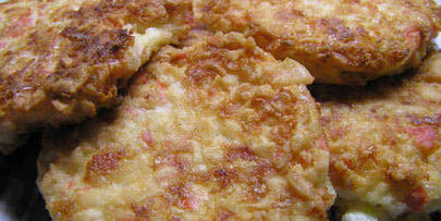 котлеты из крабовых палочек