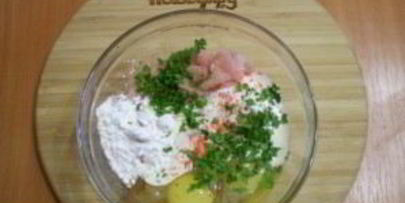 котлеты из кусочков курицы