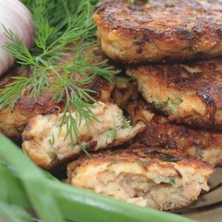 Котлеты из лосося