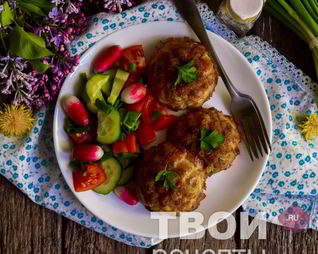 Котлеты из минтая в духовке