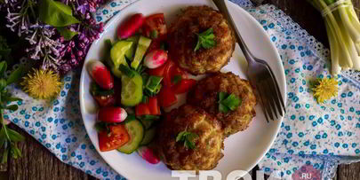 котлеты из минтая в духовке