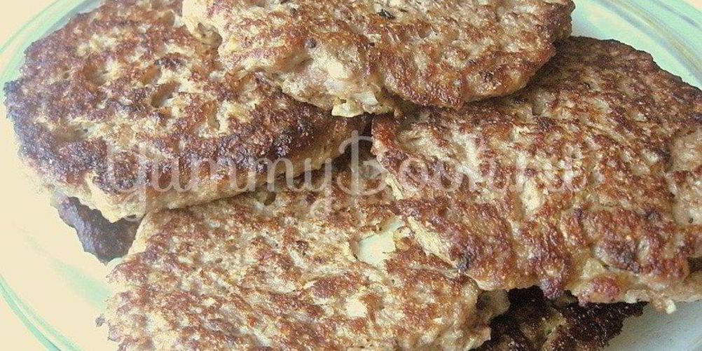 Рецепт котлеты из печени с капустой