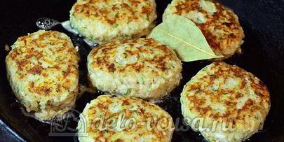 котлеты из рыбных консервов