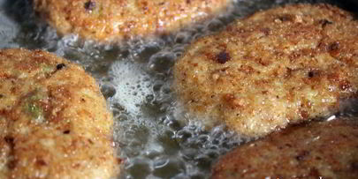 котлеты из трески