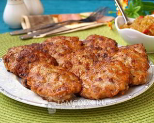 Котлеты рубленные из говядины