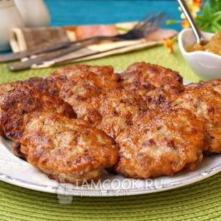 Котлеты рубленные из говядины