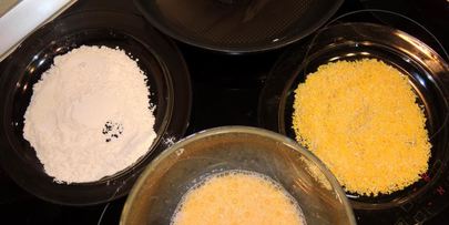 котлеты рыбные в ореховой панировке