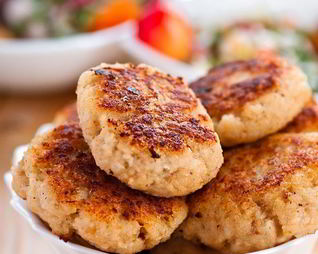 Котлеты с болгарским перцем