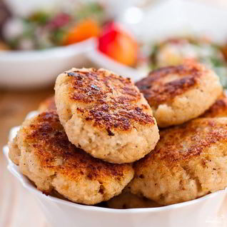 Котлеты с болгарским перцем