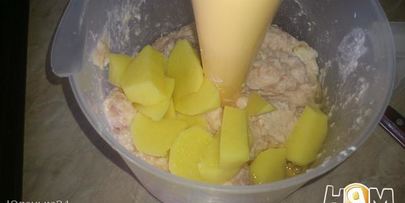 котлеты с брынзой