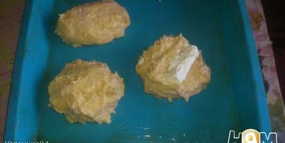 котлеты с брынзой