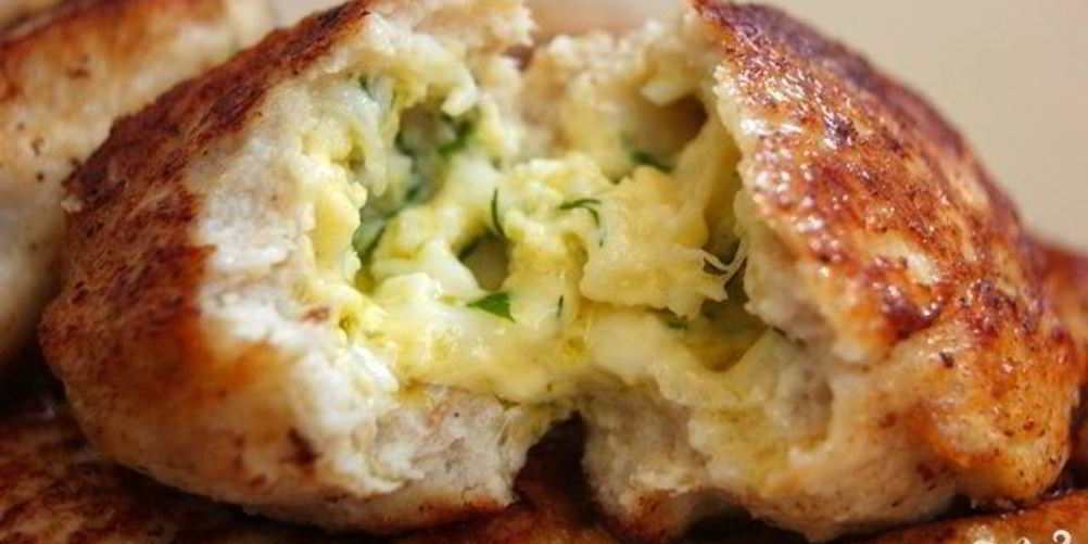 Рецепт котлеты с начинкой