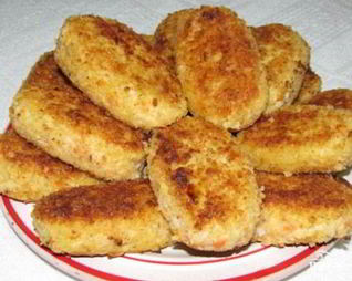 Котлеты с овощами в духовке