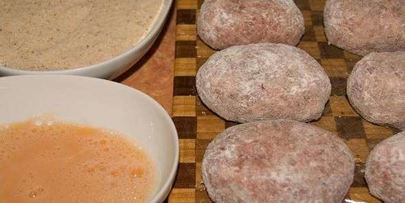 котлеты с пармезановой корочкой
