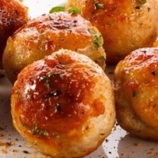 Котлеты с помидорами