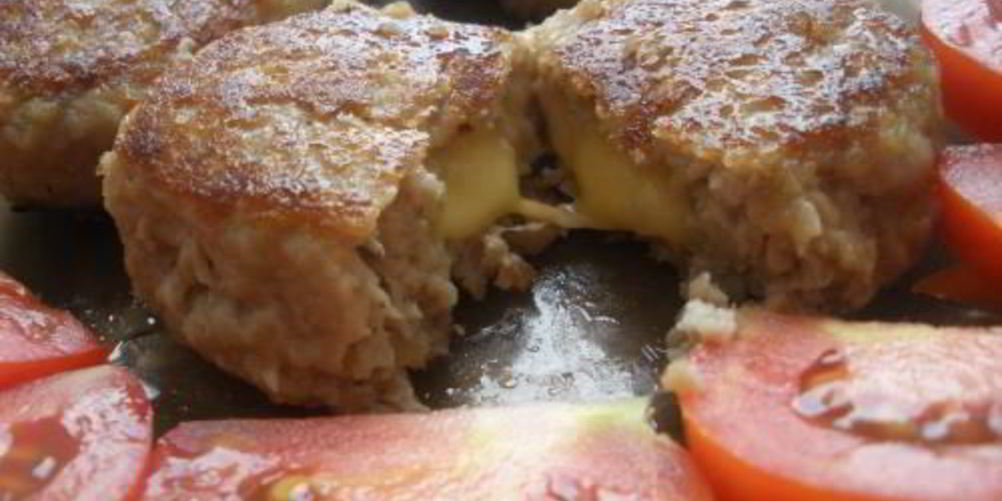 Рецепт котлеты с сырной начинкой