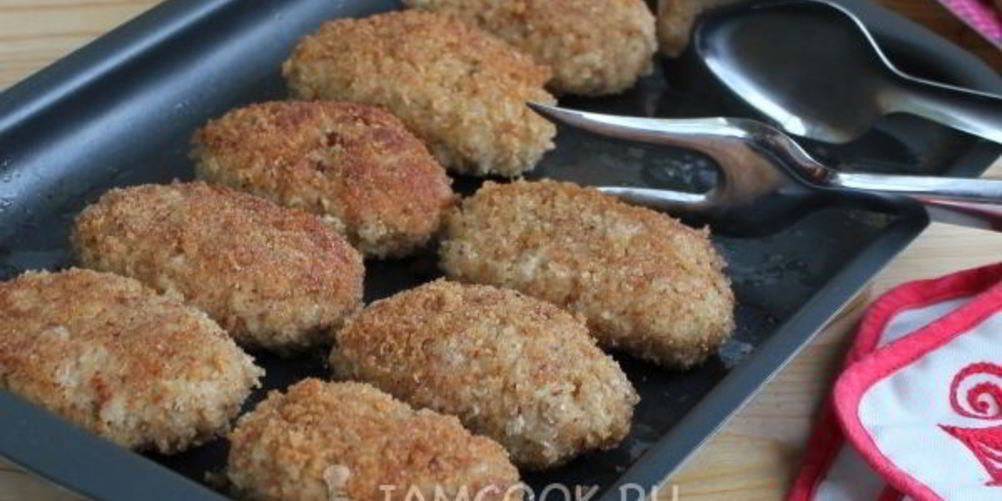 Рецепт котлеты школьные