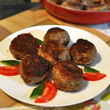 Рецепт Котлеты свино-говяжьи