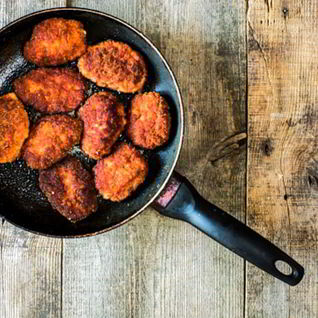 Котлеты в панировочных сухарях