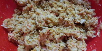 крабовые котлеты с мятным соусом