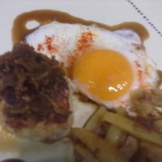 Куриная котлета с имбирным соусом