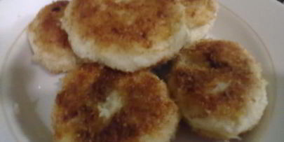 куриная котлета с имбирным соусом