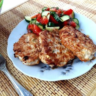 Куриные котлетки с молоком