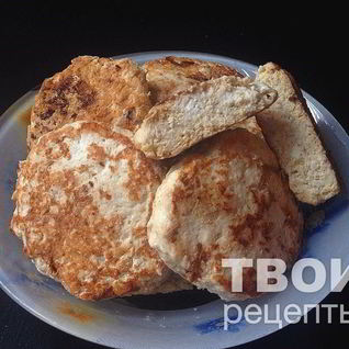 Куриные котлеты с кабачком и творогом