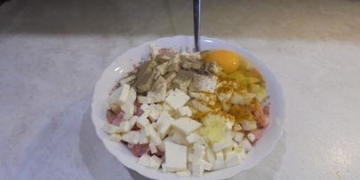 куриные котлеты с плавленным сырком