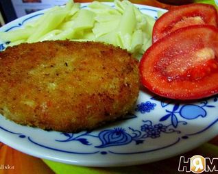 Куриные котлеты Томатные